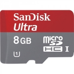 SanDisk - Ultra 8GB microSDHC UHS-I Class 10 Memory Card